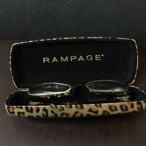 Glasses Tortoise shell, eyeglass Prescription frame and cheetah print Rampage ca